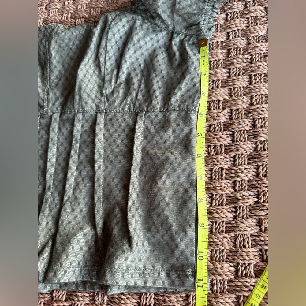 NWT: Anthropologie Puffed Cap-Sleeve Corset Top Sz M - Picture 8 of 9